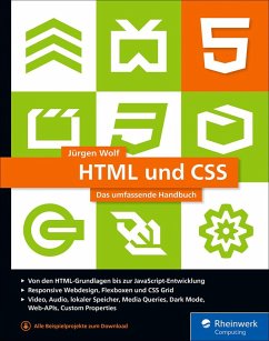 HTML und CSS (eBook, ePUB) - Wolf, Jürgen