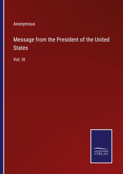 Message from the President of the United States - Anonymous