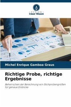 Richtige Probe, richtige Ergebnisse - Gamboa Graus, Michel Enrique