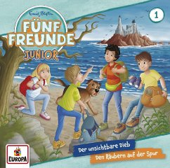 Fünf Freunde JUNIOR - Der unsichtbare Dieb/Den Räubern auf der Spur - Blyton, Enid