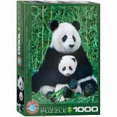 Eurographics 6000-0173 - Panda und Baby, Puzzle, 1.000 Teile
