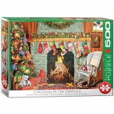 Eurographics 6500-5502 - Weihnachten beim offenen Kamin, Puzzle, 500 Teile Eurographics 6500-5502 - Weihnachten beim offenen Kamin, Puzzle, 500 Teile