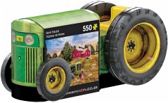 Eurographics 8551-5780 - Vintage Tractor Shaped, Puzzle, 550 Teile in Blechdose