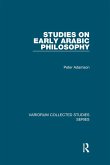 Studies on Early Arabic Philosophy (eBook, PDF)