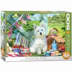 Eurographics 6500-5461 - Scottie Hunde Picknick, Puzzle, 500 Teile