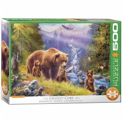 Eurographics 6500-5546 - Grizzly Bärwelpen Jan Patrik, Puzzle, 500 Teile