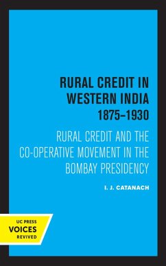 Cover Rural Credit in Western India 1875-1930 (eBook, ePUB)