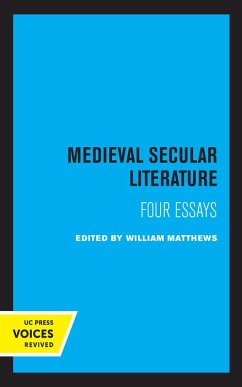 Cover Medieval Secular Literature (eBook, ePUB)