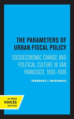 Cover The Parameters of Urban Fiscal Policy (eBook, ePUB)