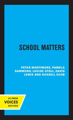 Cover School Matters (eBook, ePUB)