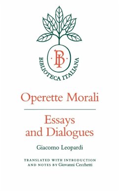 Cover Operette Morali (eBook, ePUB)