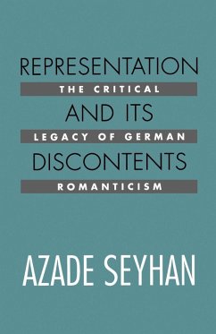 Representation and Its Discontents (eBook, ePUB) - Seyhan, Azade