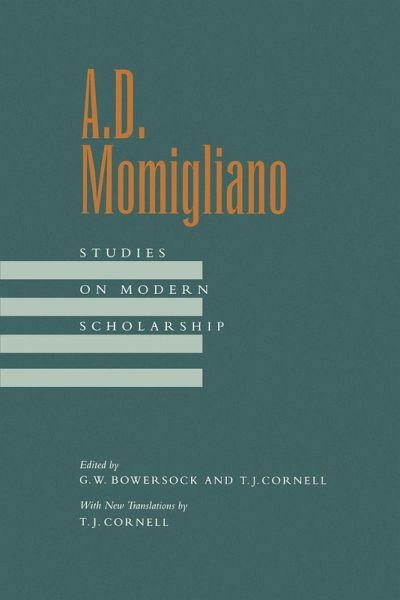 A. D. Momigliano (eBook, ePUB) A. D. Momigliano (eBook, ePUB)