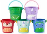 Skip Hop S9O277410 - ZOO Badewannen-Eimerset, 5-teilig, Wasserspielzeug Skip Hop S9O277410 - ZOO Badewannen-Eimerset, 5-teilig, Wasserspielzeug