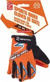 Hape E1096 - Sports Rider Gloves, Cross Racing Handschuhe S, Kinder-Fahrradhandschuhe, Größe S, 3-4 Jahre, Love Play Learn