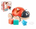 Hape E0364 - Formensortierer Marienkäfer, Sortier-Lernspielzeug