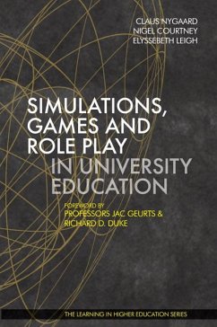 Cover Simulations, Games and Role Play in University Education (eBook, PDF)