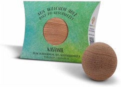 Handschmeichler Kastanie 45mm mit Baumhoroskop