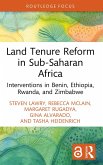 Land Tenure Reform in Sub-Saharan Africa (eBook, PDF)