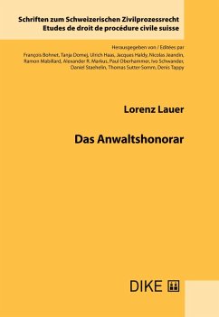 Cover Das Anwaltshonorar