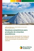 Resíduos amazônicos para produção de cimentos pozolânicos