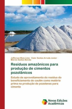 Resíduos amazônicos para produção de cimentos pozolânicos - Maia Lima, Jefferson;Santos Arruda Junior, Euler;Santos Barata, Marcio