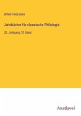 Jahrbücher für classische Philologie