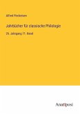 Jahrbücher für classische Philologie