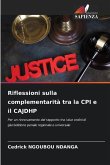 Riflessioni sulla complementarità tra la CPI e il CAJDHP