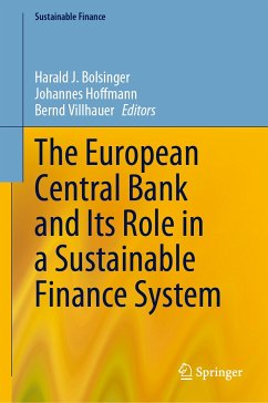 The European Central Bank and Its Role in a Sustainable Finance System (eBook, PDF)