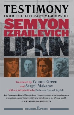 Cover Testimony from the Literary Memoirs of Semyon Izrailevich Lipkin (eBook, ePUB)