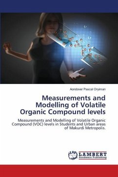 Measurements and Modelling of Volatile Organic Compound levels - Pascal Oryiman, Aondover