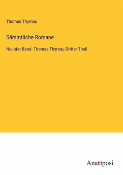 Cover Sämmtliche Romane