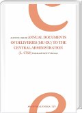 Annual Documents of Deliveries (mu-DU) to the Central Administration (eBook, PDF)