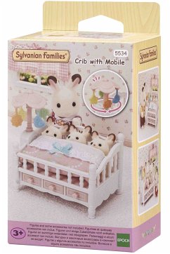 Cover Sylvanian Families 5534 - Babybett mit Mobile