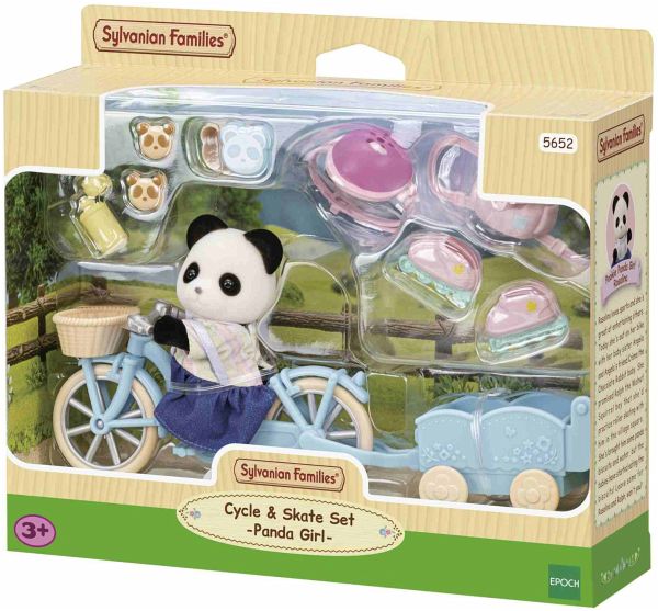 Sylvanian Families 5652 - Fahrrad und Rollschuhe Spielset mit Figur Sylvanian Families 5652 - Fahrrad und Rollschuhe Spielset mit Figur