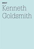 Kenneth Goldsmith (eBook, PDF)