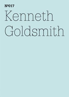 Kenneth Goldsmith (eBook, PDF) - Goldsmith, Kenneth