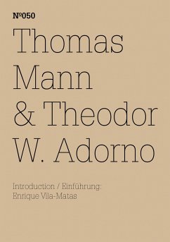 Thomas Mann & Theodor W. Adorno (eBook, PDF) - Mann, Thomas