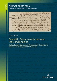 Scientific Crosscurrents between Italy and England - Berti, Lucia