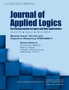 Journal of Applied Logics - The IfCoLog Journal of Logics and their Applications - Volume 10, Issue 2, March 2023. Special issue