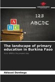 The landscape of primary education in Burkina Faso