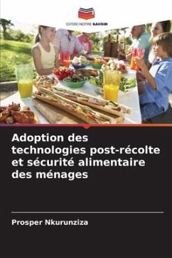 Adoption des technologies post-récolte et sécurité alimentaire des ménages - Nkurunziza, Prosper