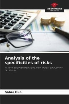 Analysis of the specificities of risks - Ouni, Saber