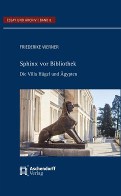 Sphinx vor Bibliothek - Werner, Friederike