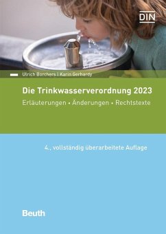 Die Trinkwasserverordnung 2023 - Borchers, Ulrich;Gerhardy, Karin