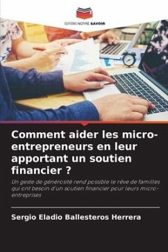 Comment aider les micro-entrepreneurs en leur apportant un soutien financier ? - Ballesteros Herrera, Sergio Eladio