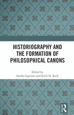 Historiography and the Formation of Philosophical Canons (eBook, PDF)