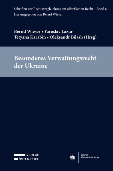 Besonderes Verwaltungsrecht der Ukraine (eBook, PDF)