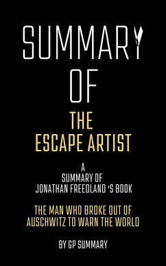 Cover Summary of The Escape Artist by Jonathan Freedland (eBook, ePUB)